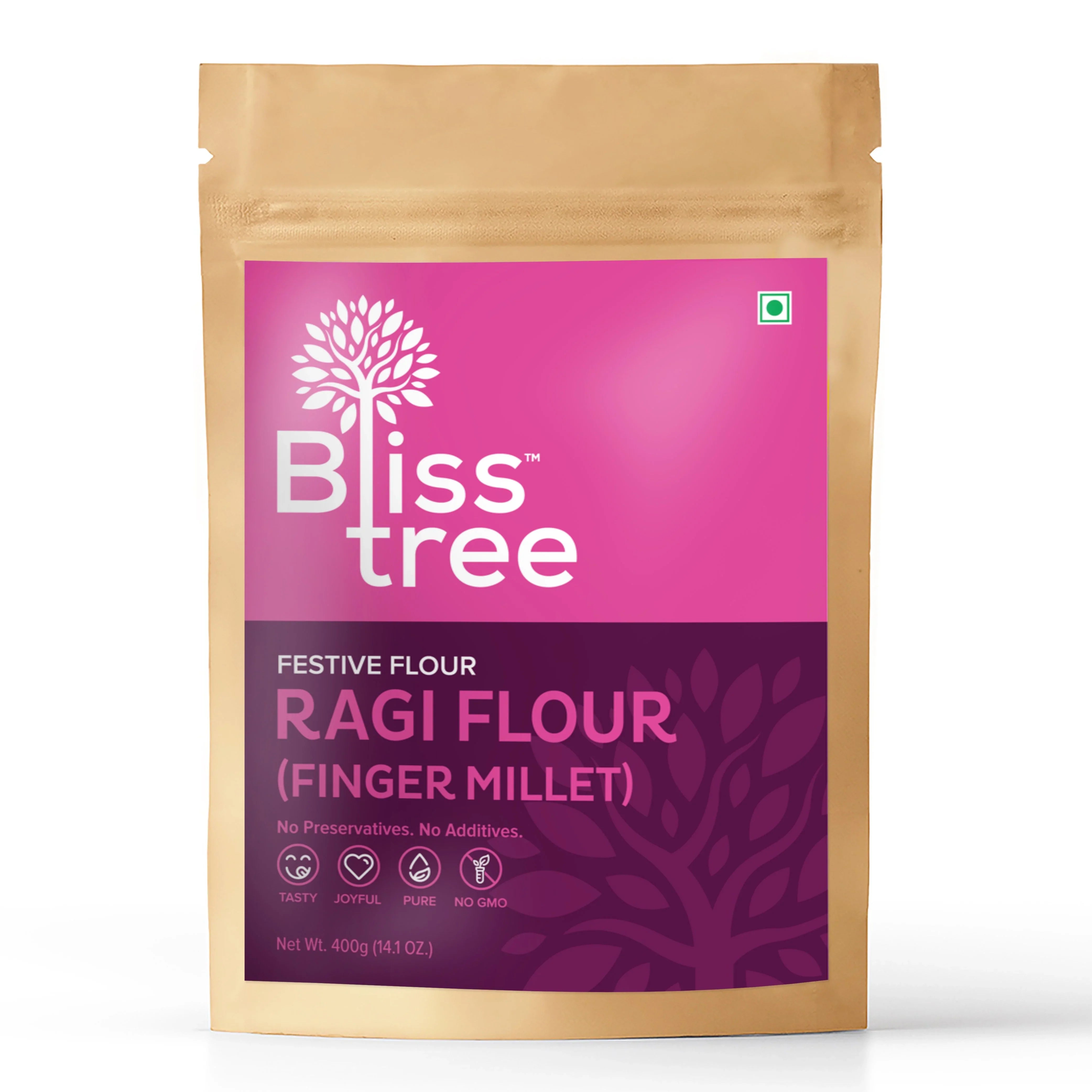 Blisstree Ragi/Finger Millet Flour - 2lb